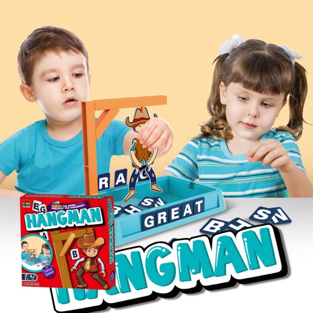 Board Game For 5 Players - Многопользовательские магнитные настольные игры Hangman, интерактивные