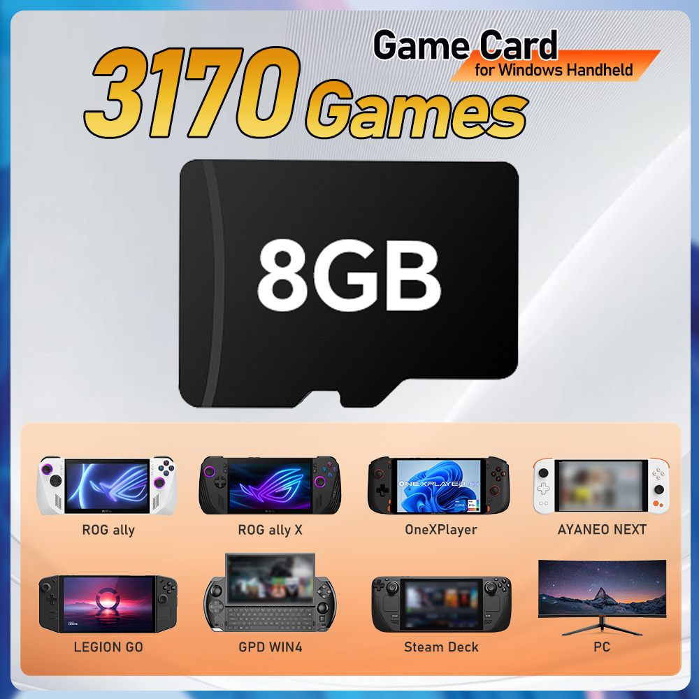 Board Game Steam - Игровая карта Retrobat с 3170 играми