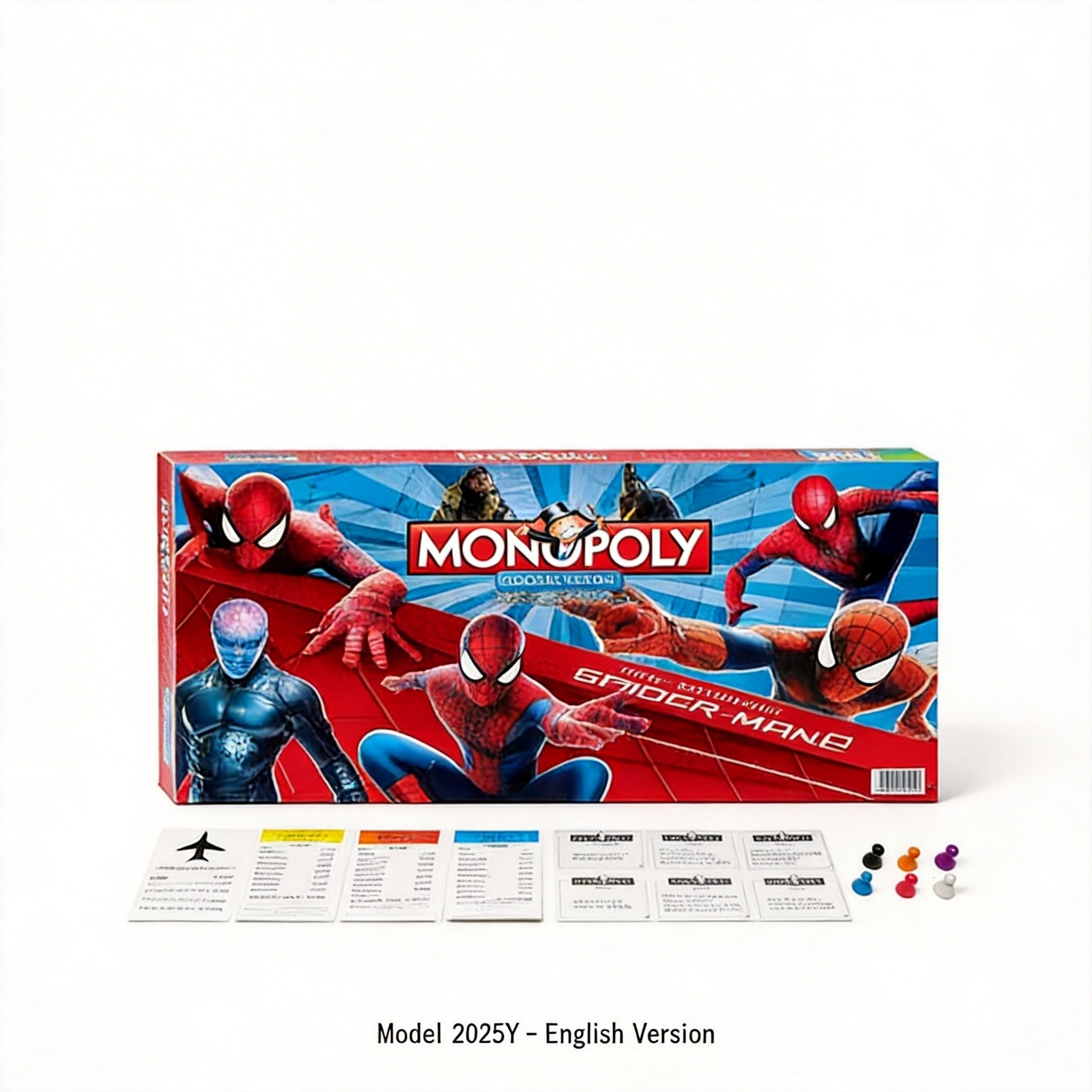 Board Game Monopoli - Настольная игра «Монополия: Человек-паук» — коллекционный
