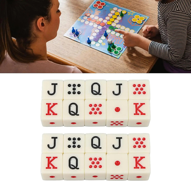 Board Game Ludo - 10 шт./набор, 16 мм квадратные настольные