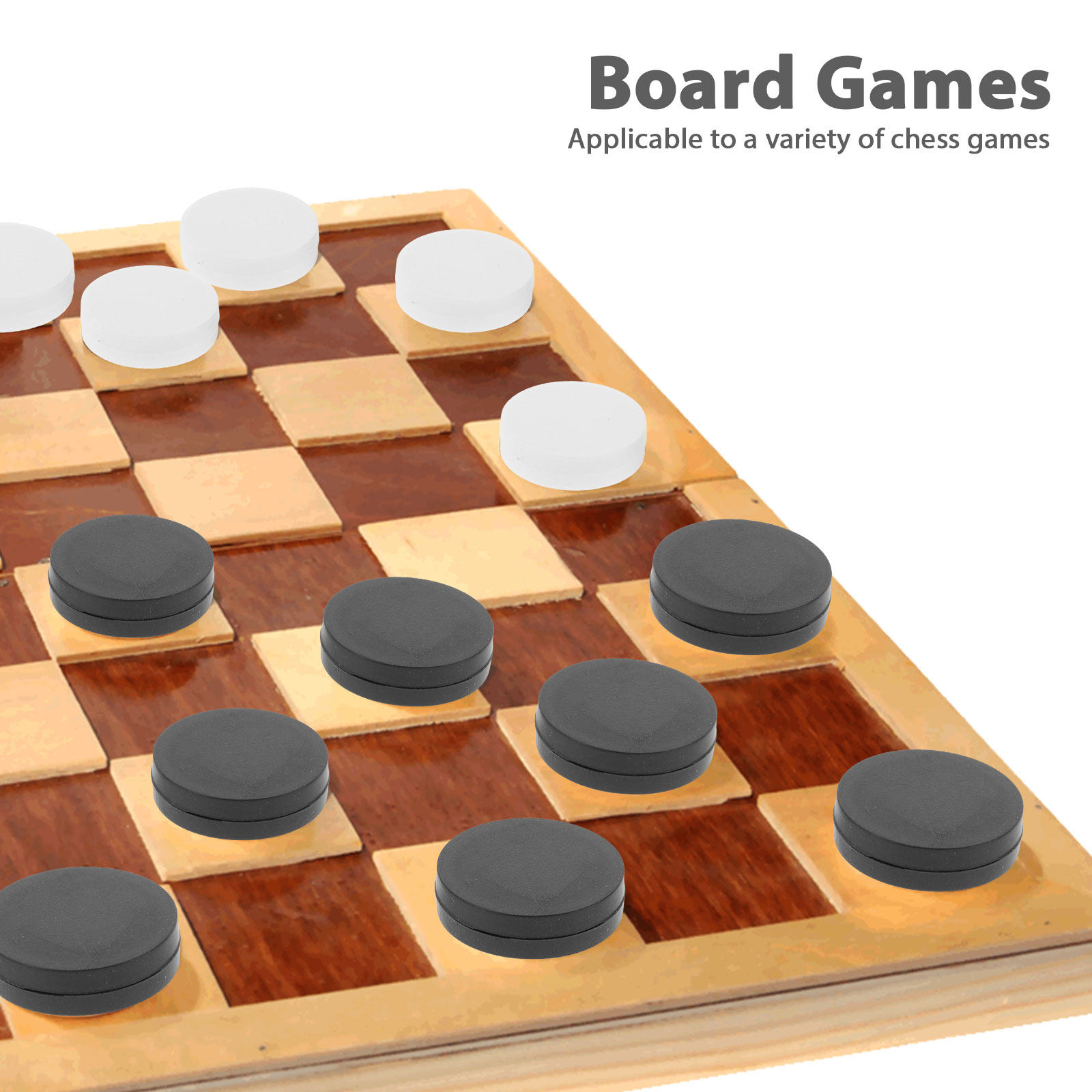 Board Game Store - 30 штук пластиковых шашек, круглые игровые