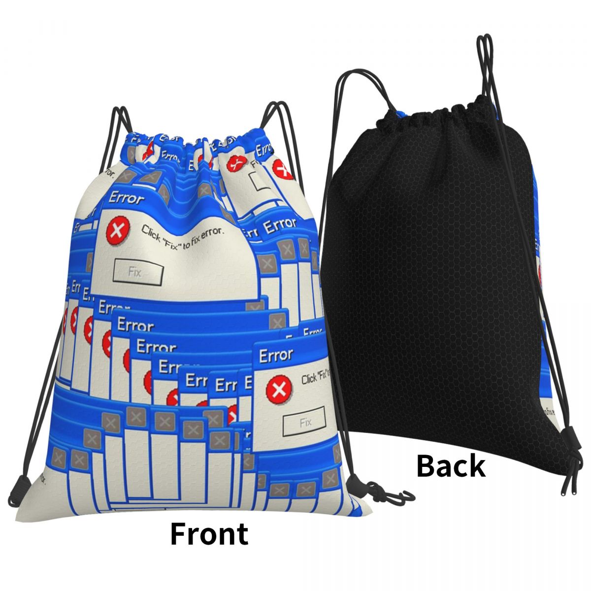 Рюкзаки-мешки с принтом Window – обзор и цена Tile Bag Drawstring