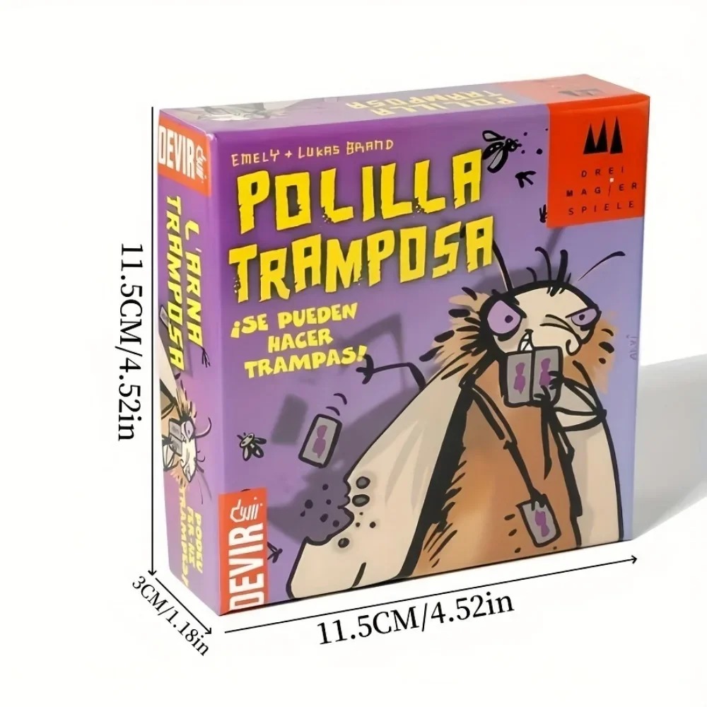 Polilla Tramposa Español Играл – обзор и цена Board Game Viral