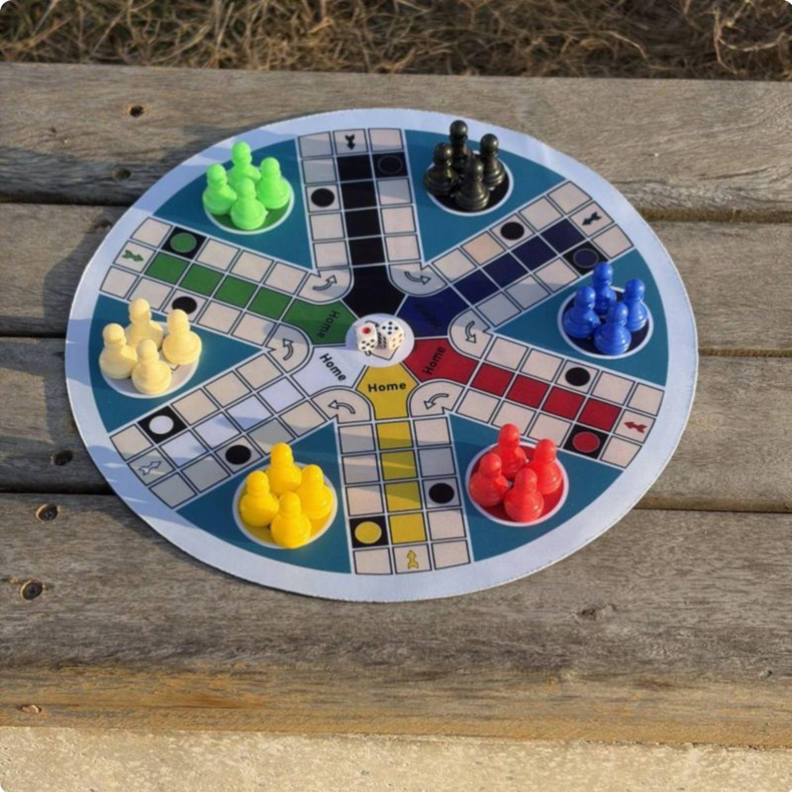 Складной игровой коврик для ша – обзор и цена Board Game Ludo