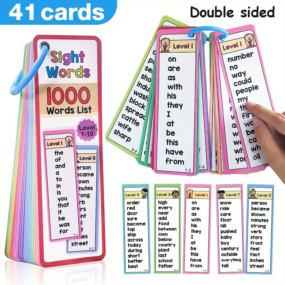 Флэш-карты со словами 1000 для – обзор и цена Board Game Simple